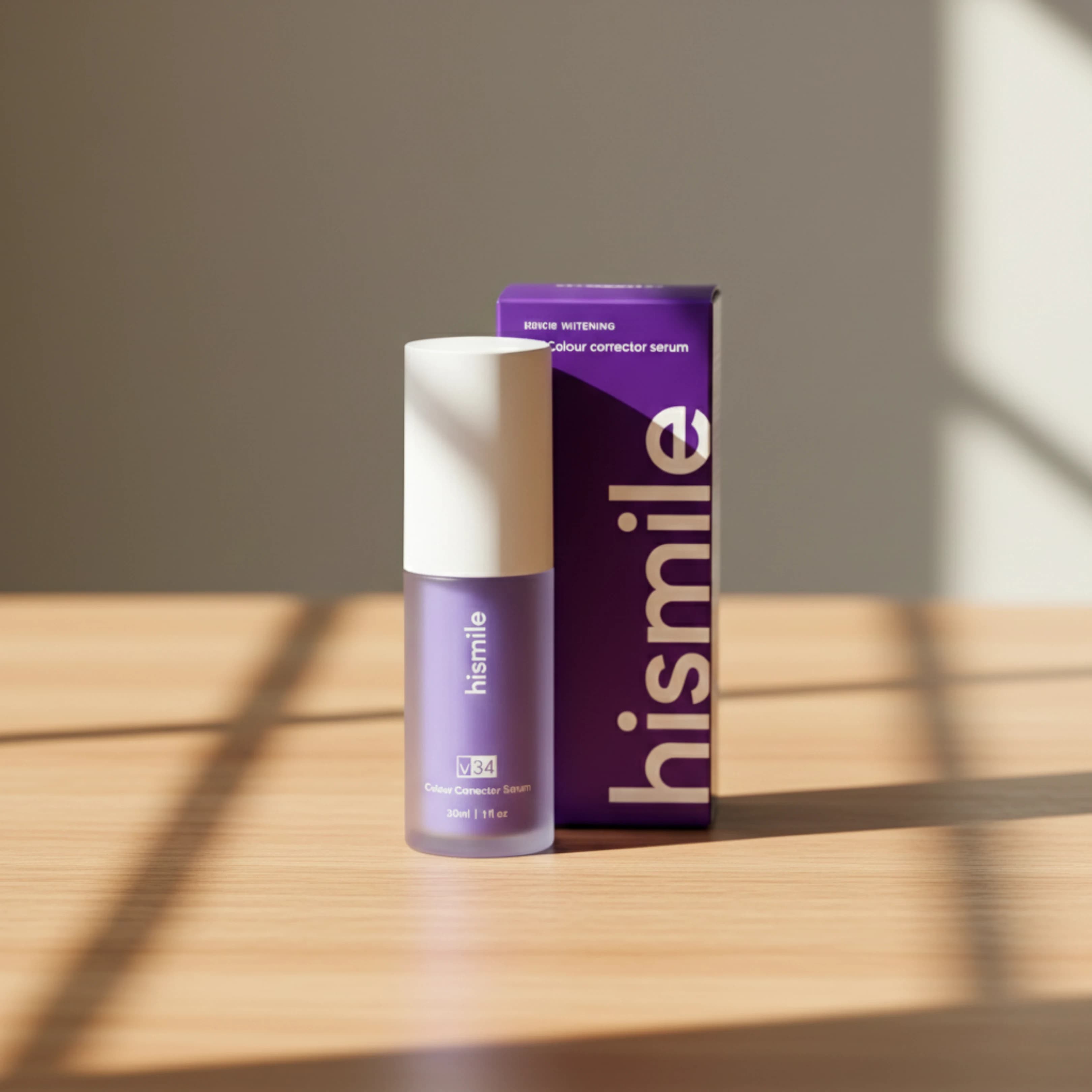 Hismile V34 Purple Colour Corrector Serum - Image 1