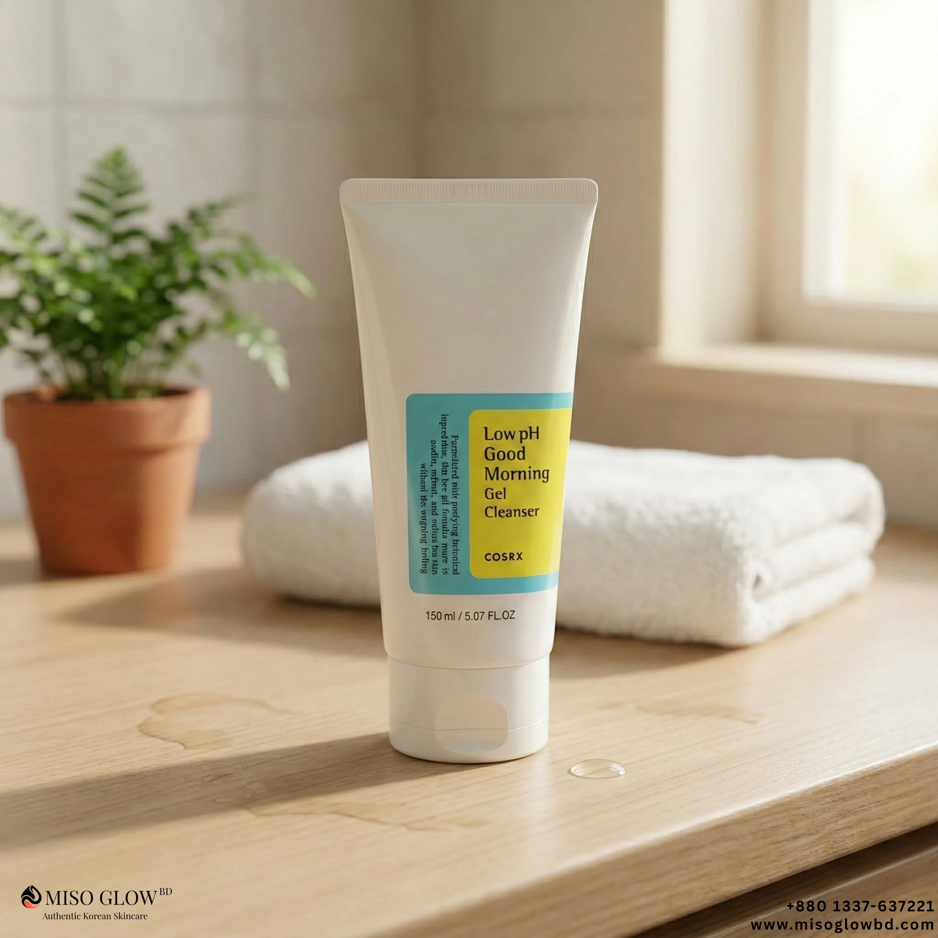 COSRX Low pH Good Morning Gel Cleanser (50) - Image 1