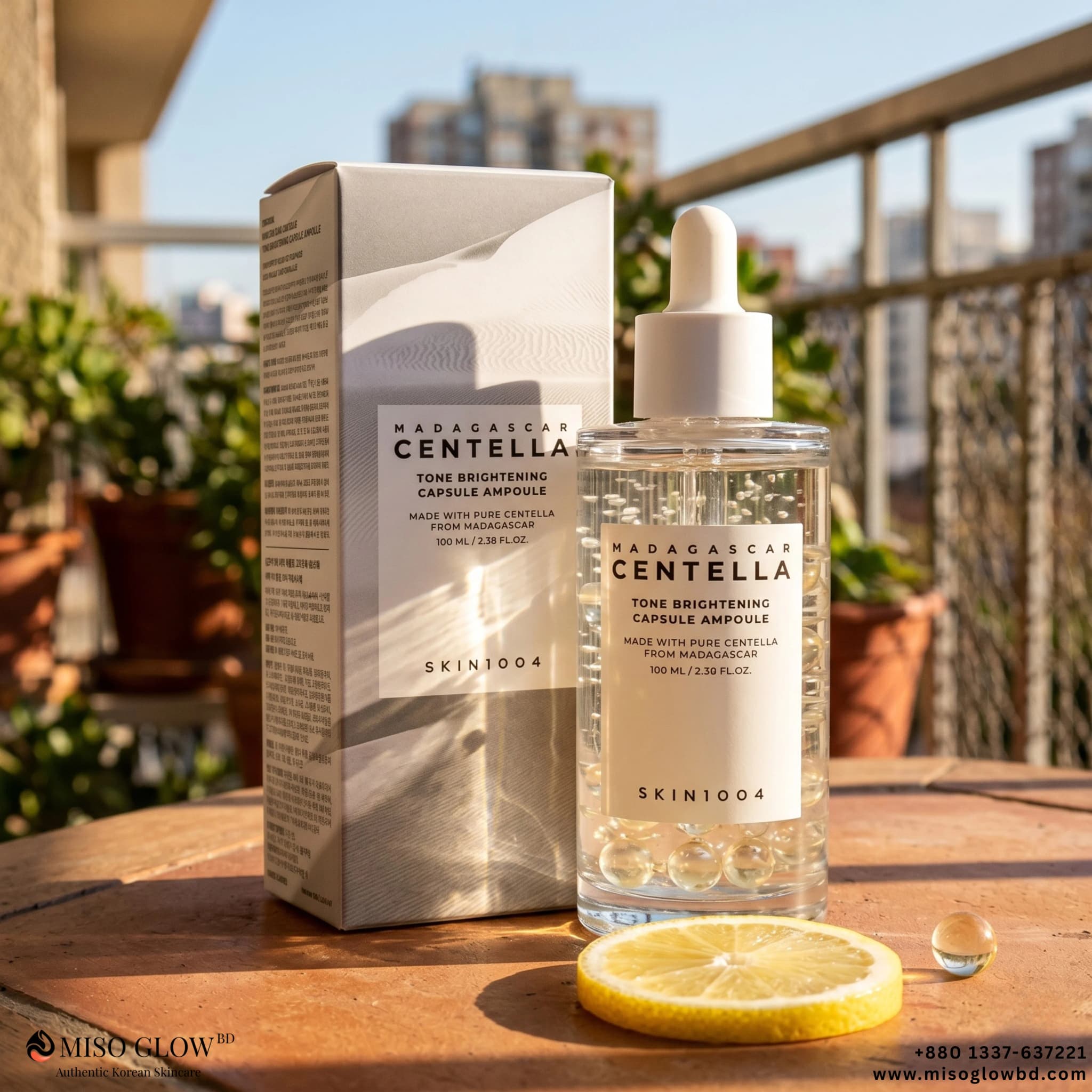 SKIN1004 Madagascar Centella Tone Brightening Capsule Ampoule 100ml